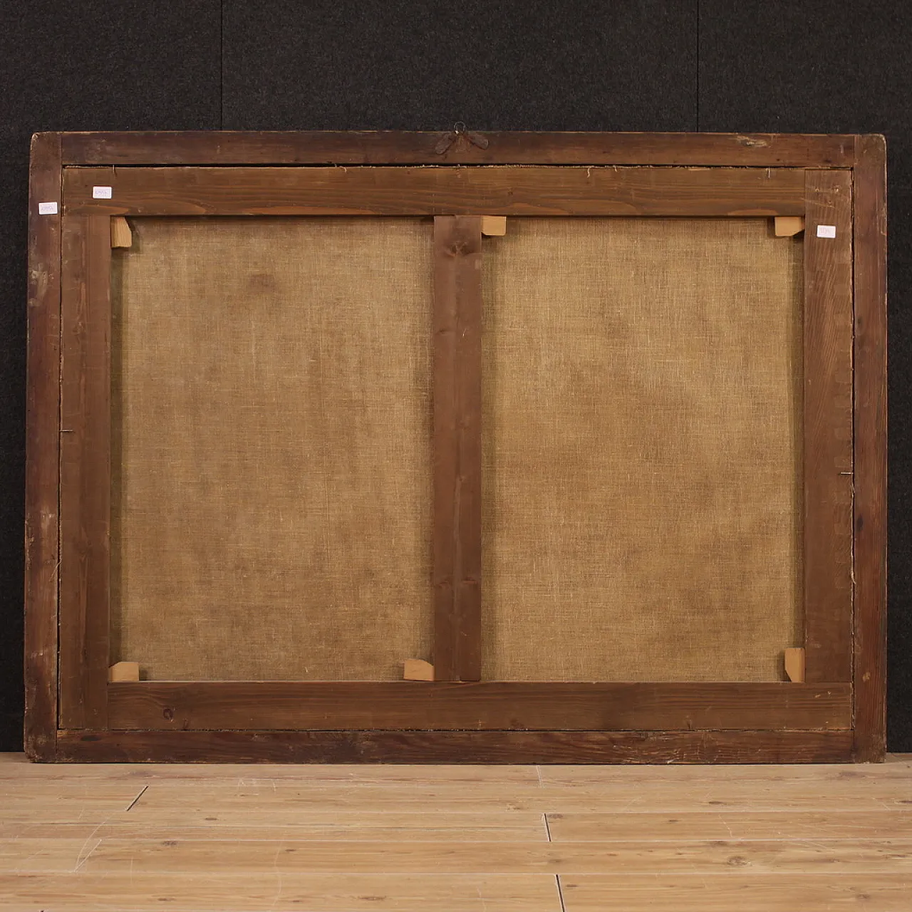 Religious painting, Abraham drives out Hagar and Ishmael, 17th century 9