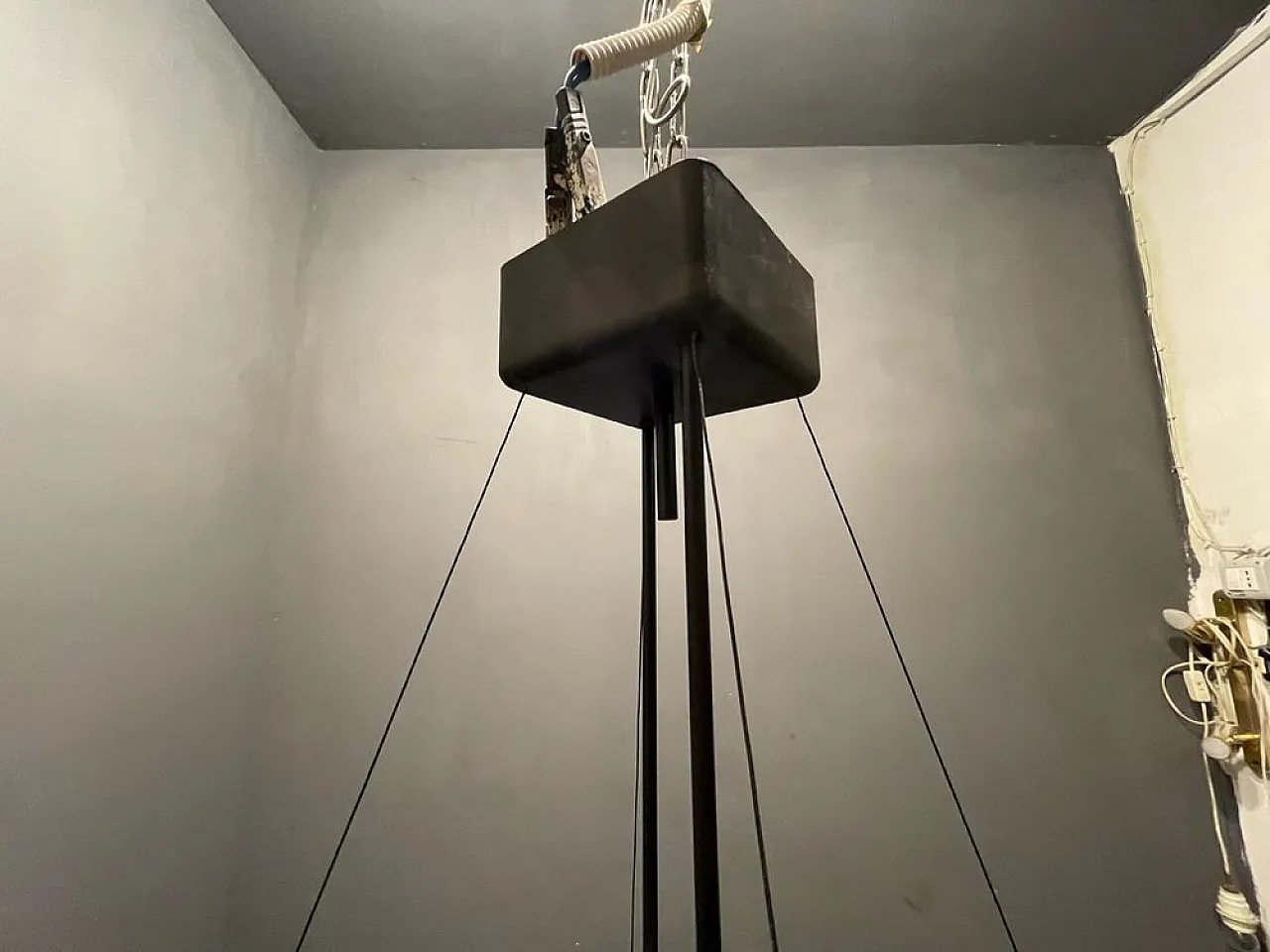 Architectural Murano glass pendant lamp by La Murrina, 1980s 8