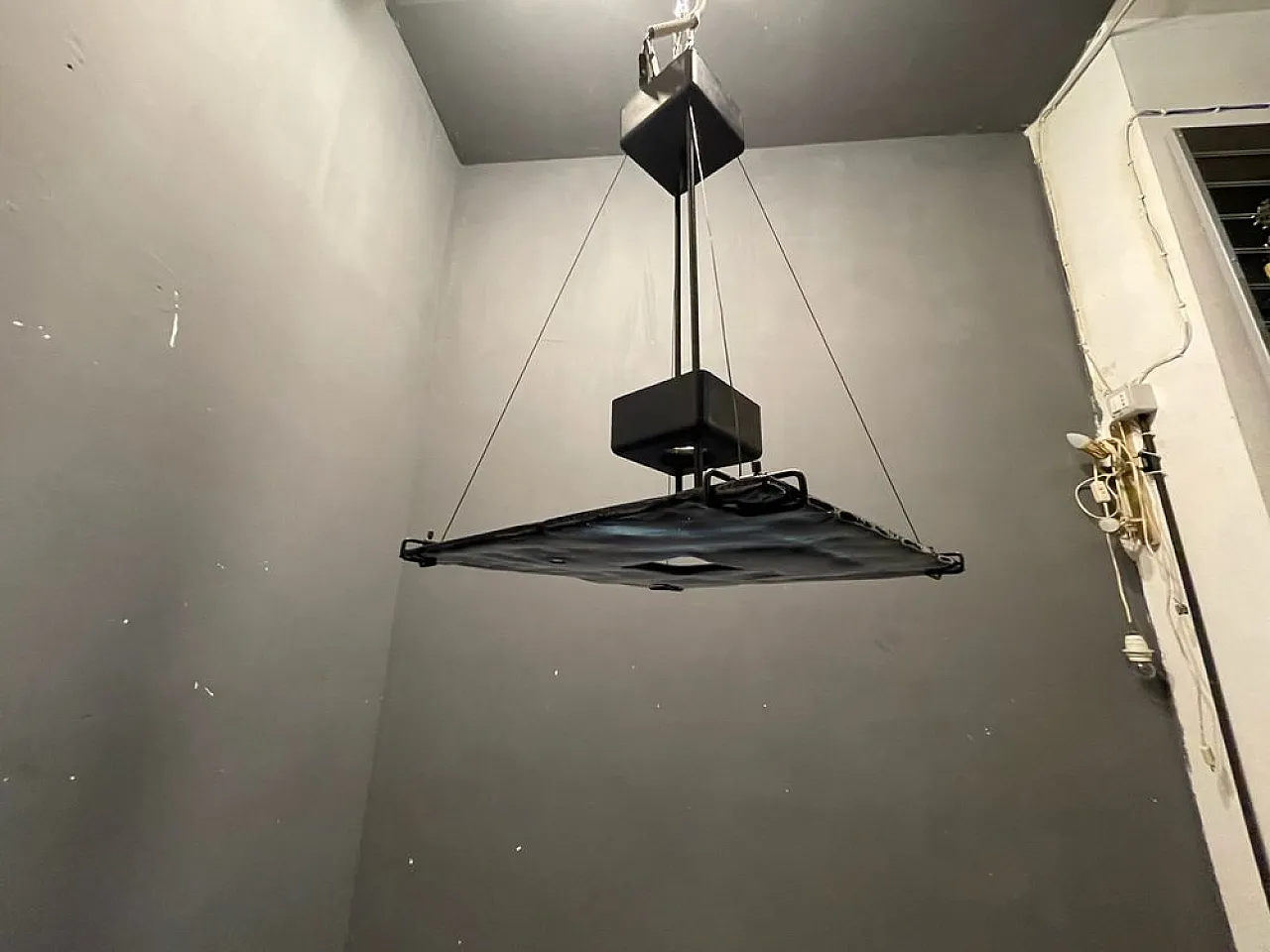 Architectural Murano glass pendant lamp by La Murrina, 1980s 9