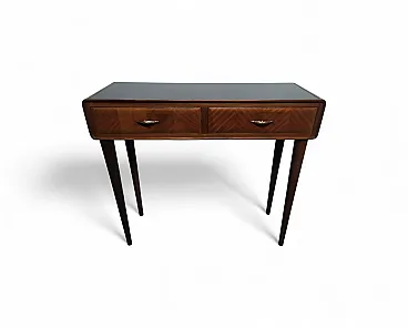 Wooden console table, 1940s
