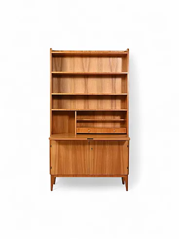 Libreria scandinava in olmo, anni '40
