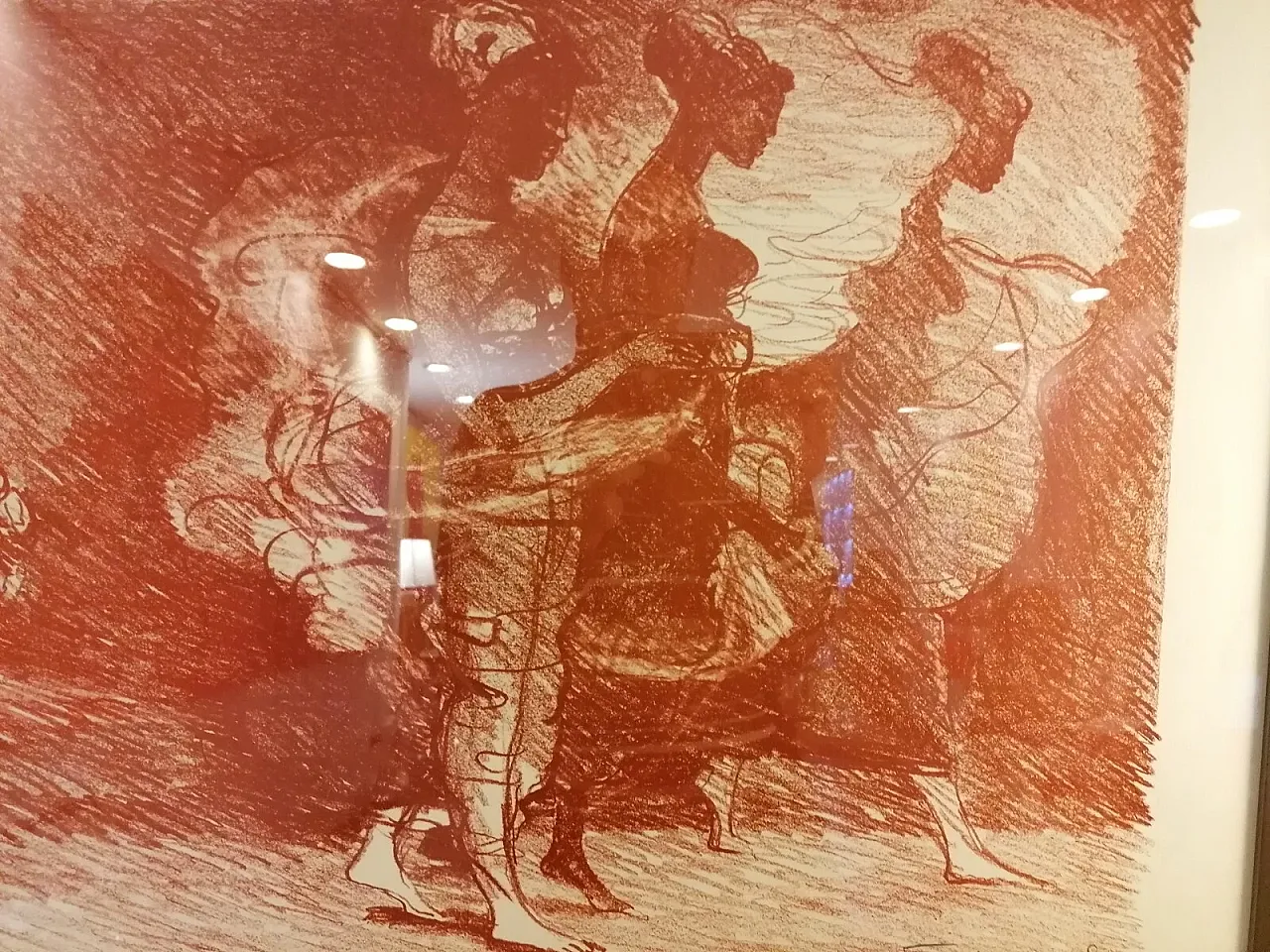 Salvatore Fiume, Somale print with signature, 1990s 2