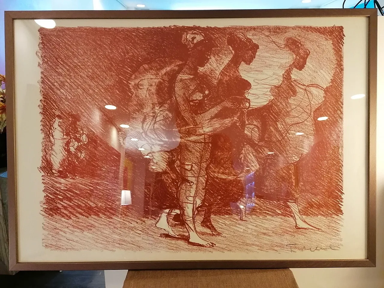 Salvatore Fiume, Somale print with signature, 1990s 3