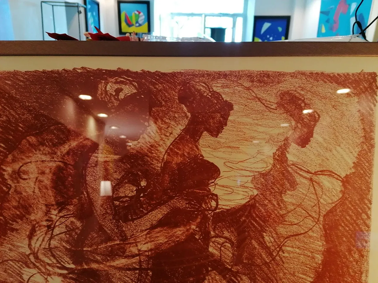 Salvatore Fiume, Somale print with signature, 1990s 5