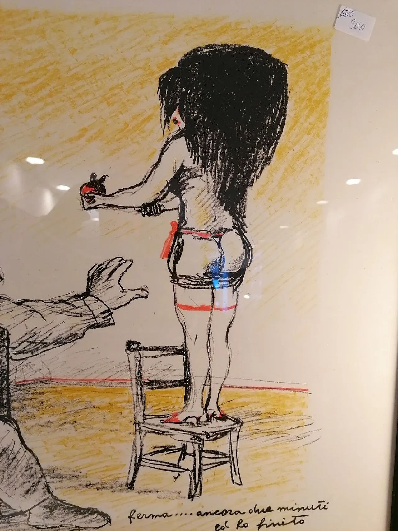 Salvatore Fiume, lithograph no. 88/99 on paper, 1990s 5