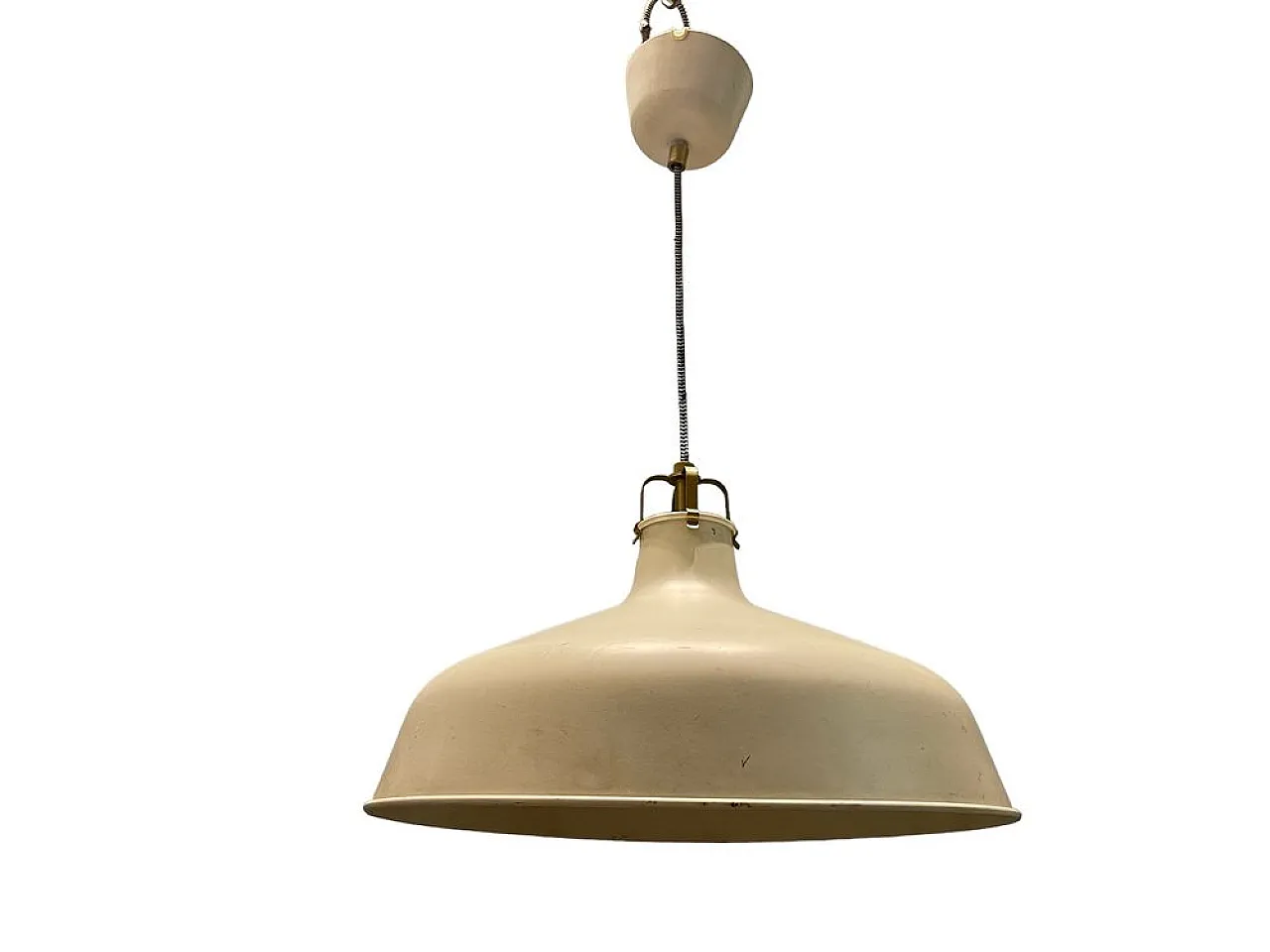 3 Industrial Pendant Lights, 1960s 2