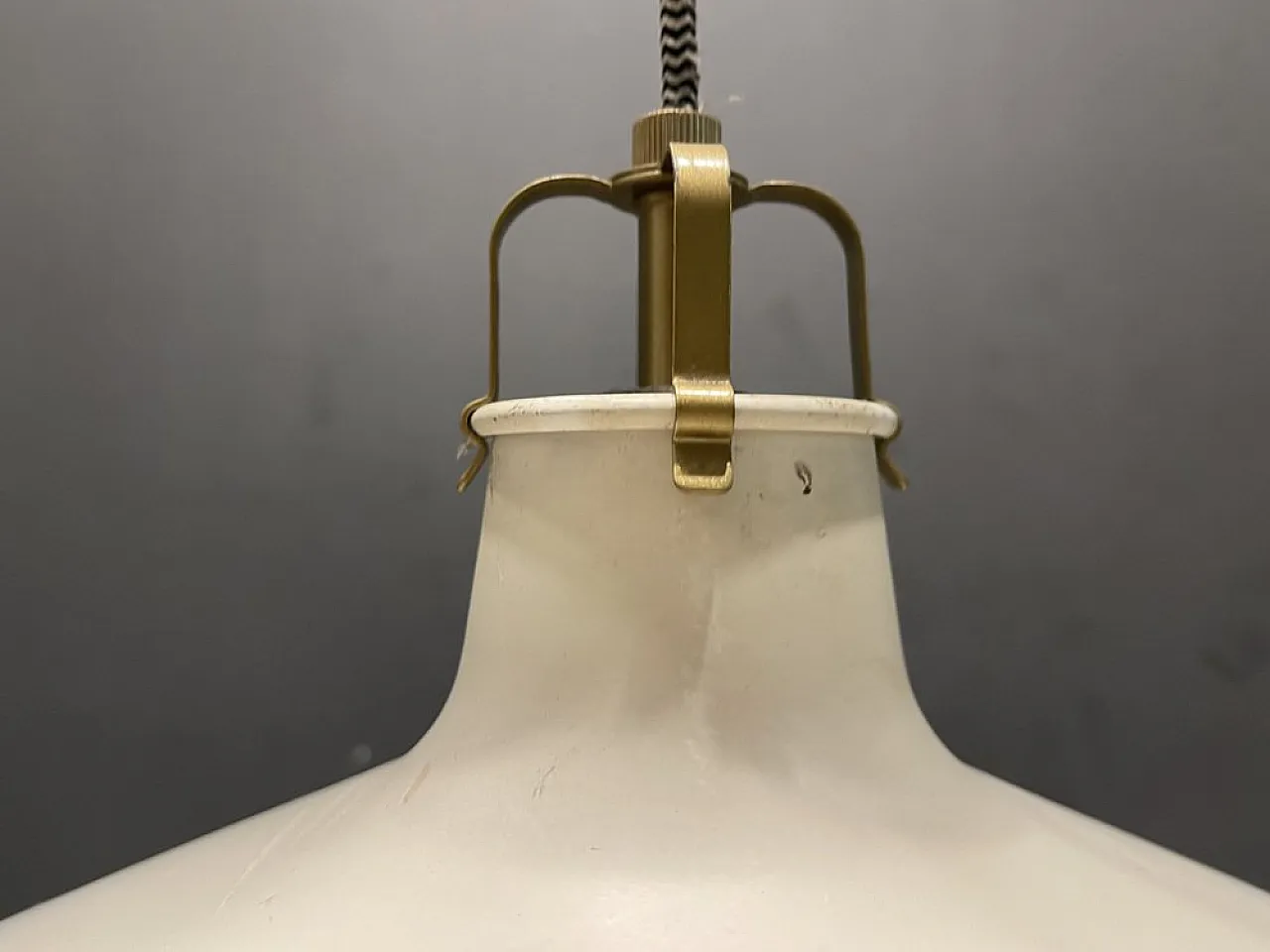 3 Industrial Pendant Lights, 1960s 6