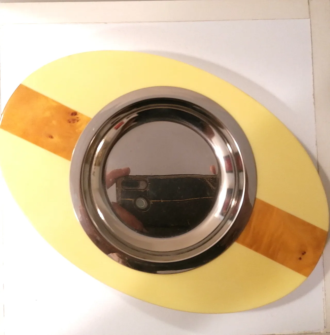 Lacquered wood ashtray by Tommaso Barbi, 1970s 3