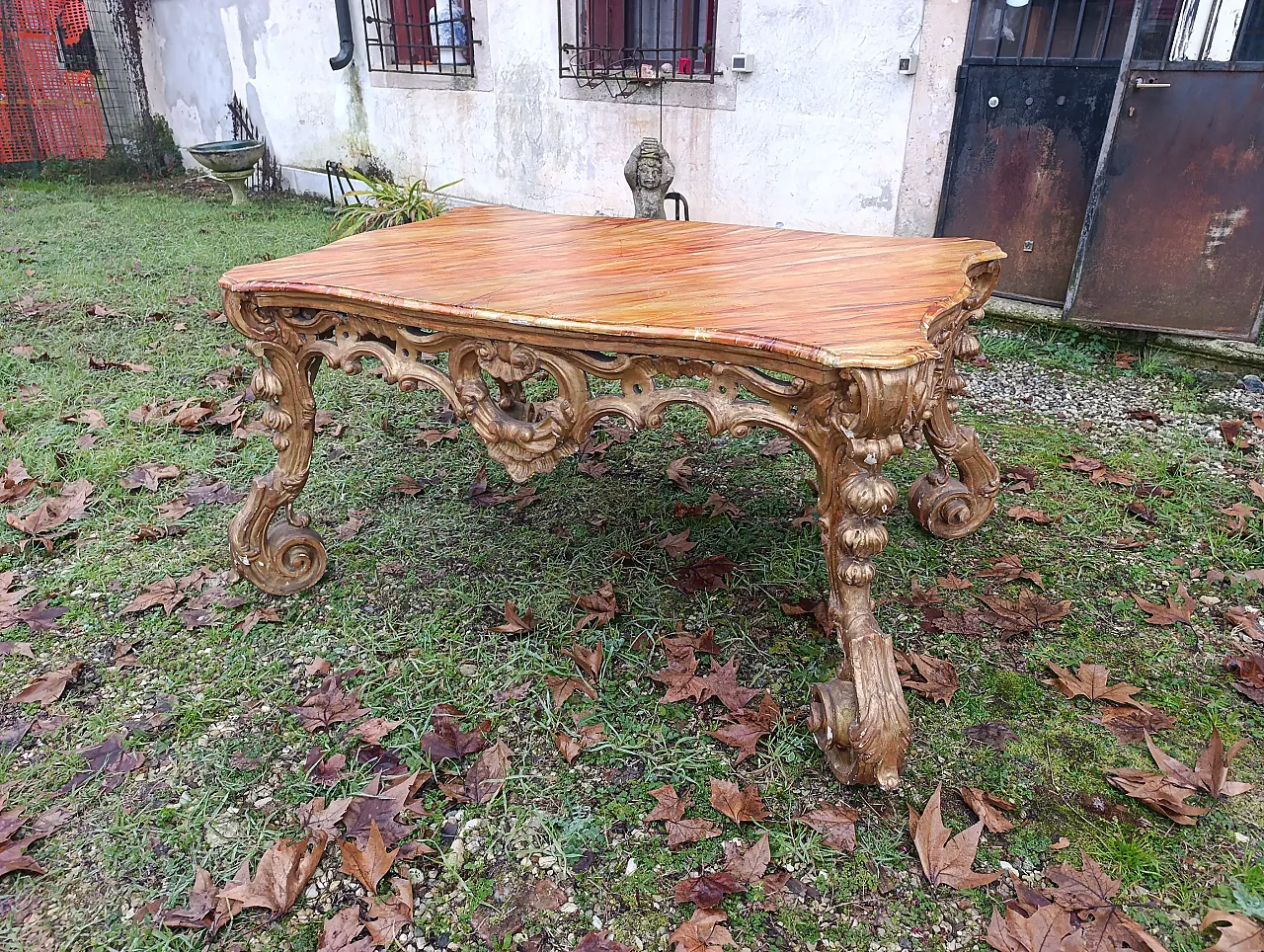 Baroque table, 17th century 1
