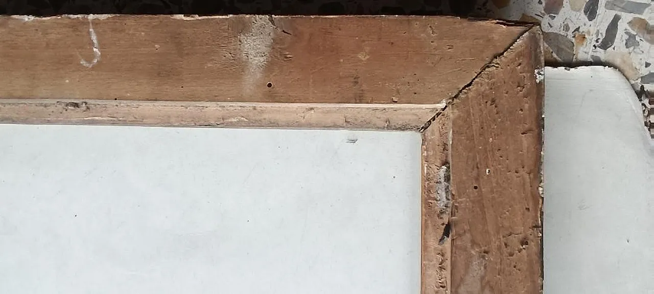 Lacquered and gilded frame, 18th century 7