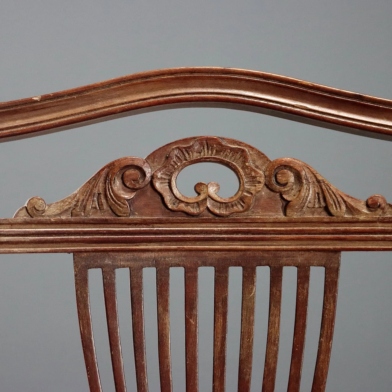 Coppia di sedie in mogano, primo '900 6