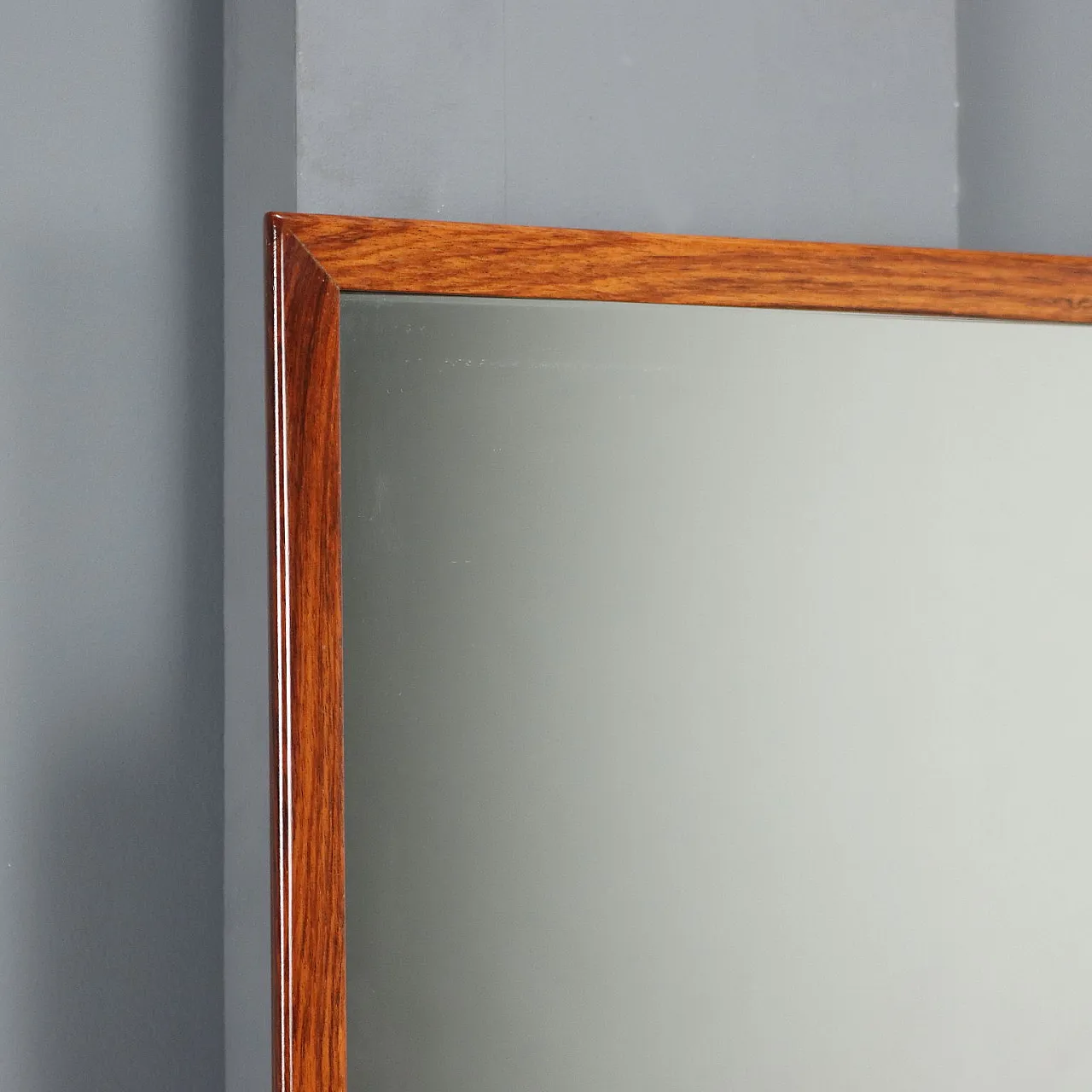 Toilette a parete con impiallacciato in legno esotico, '900 4