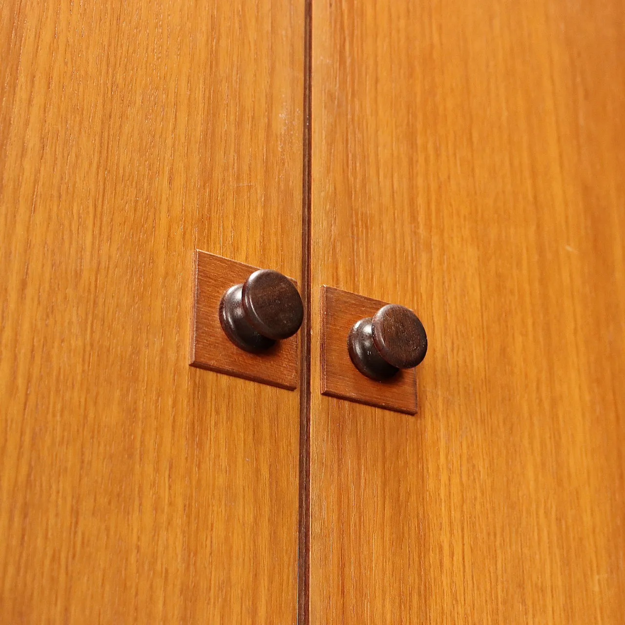 Mobile contenitore in impiallacciatura di teak, '900 6