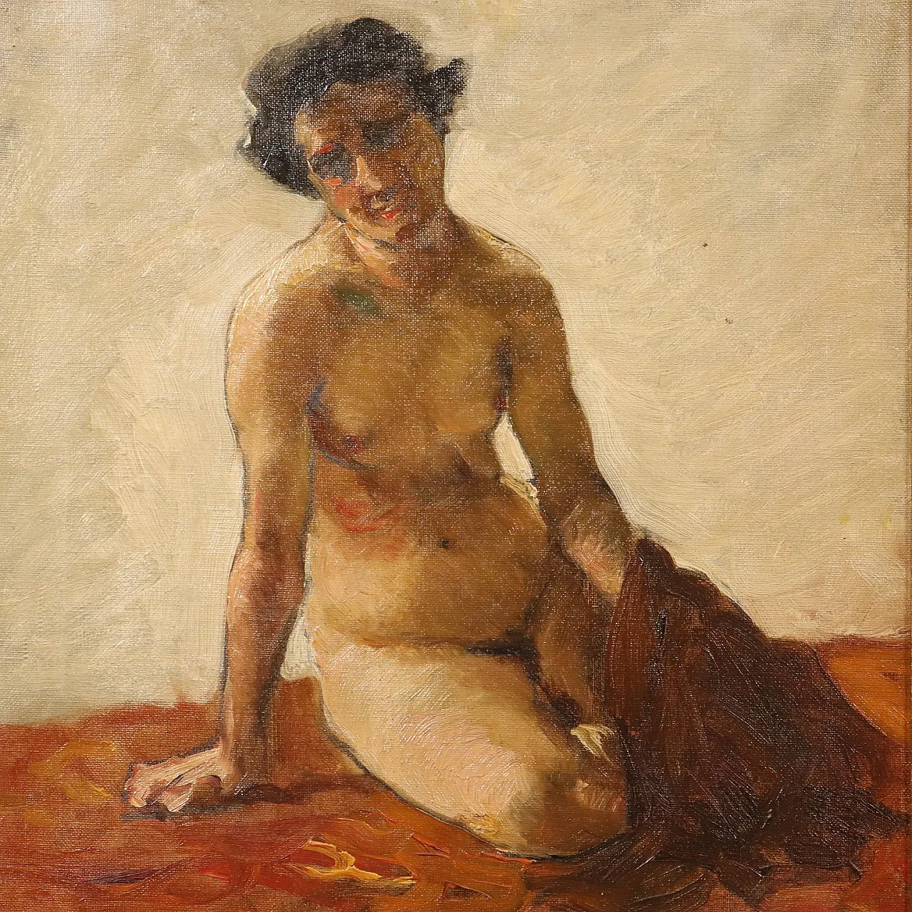 Angelo Dragone, olio su tela, '800 3