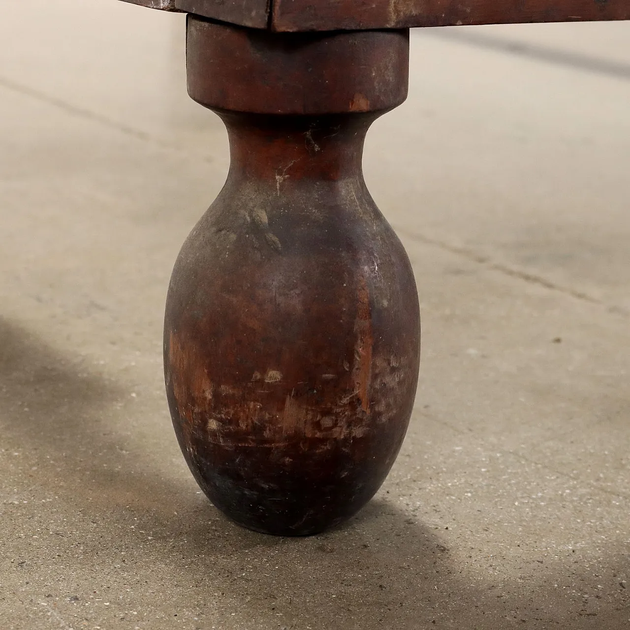 Letto matrimoniale Impero in noce, '800 8