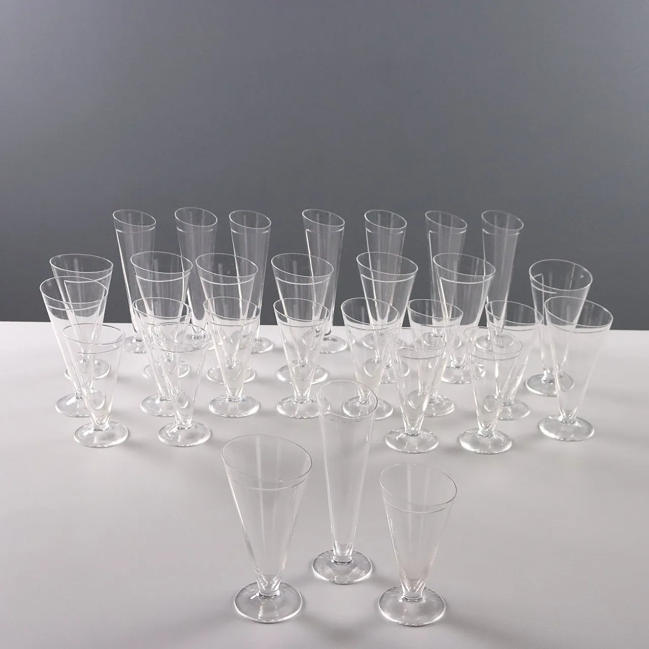 21 Bicchieri Cartoccio, '900 7