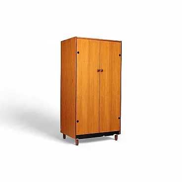 Mobile contenitore in impiallacciatura di teak, '900