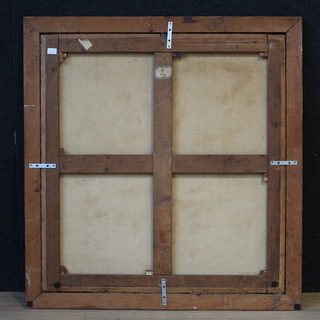 Dipinto francese scena pastorale romantica, '600 8