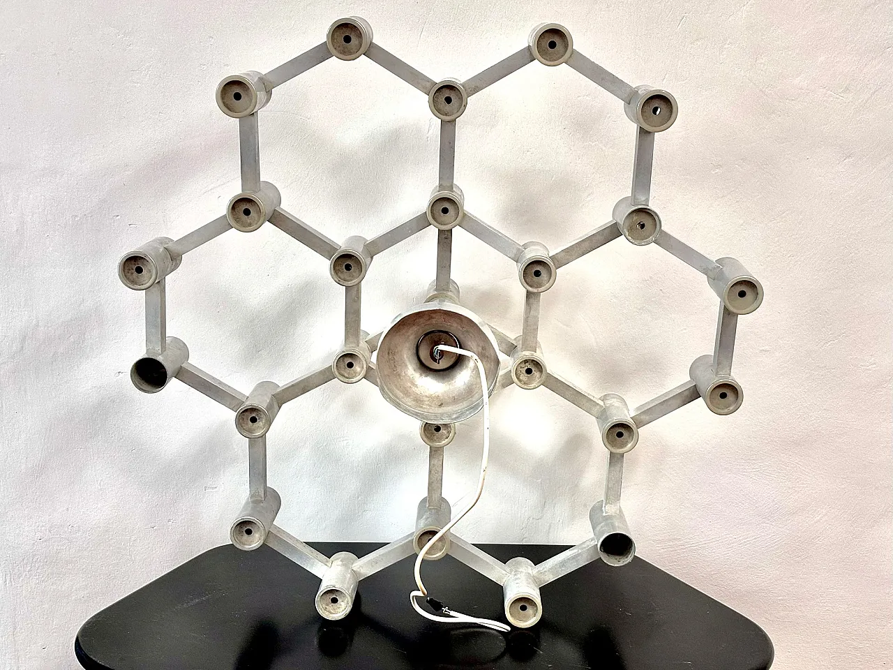 Chandelier by Gaetano Sciolari with 25 lights, 70s 7