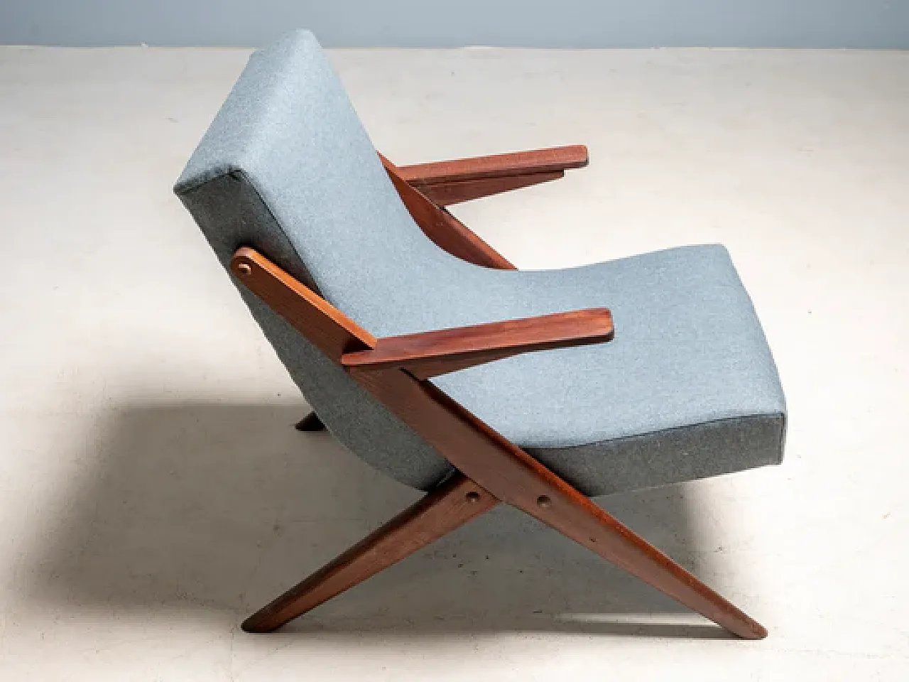 Sedia da salotto moderna di metà secolo, metà '900 2