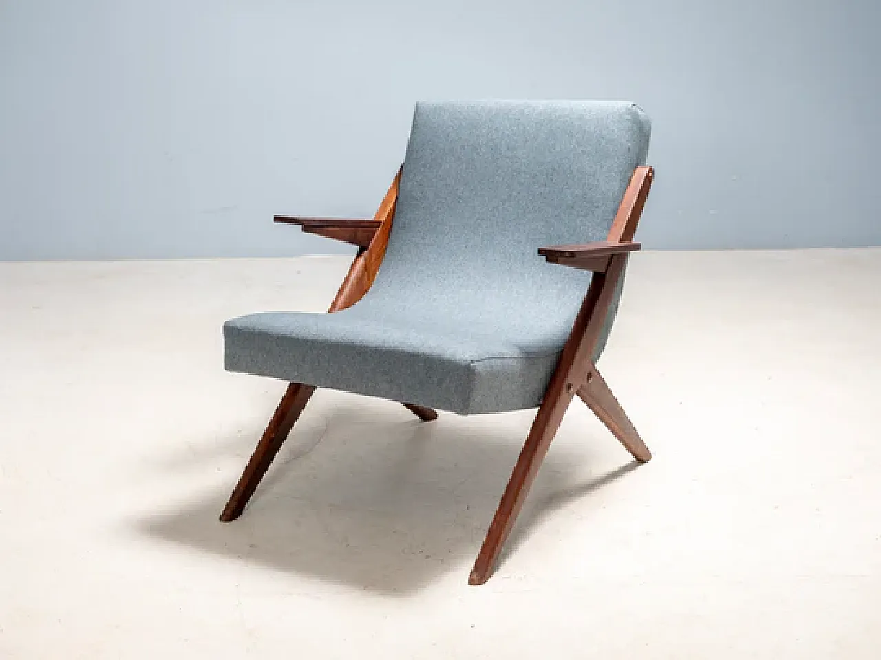 Sedia da salotto moderna di metà secolo, metà '900 3