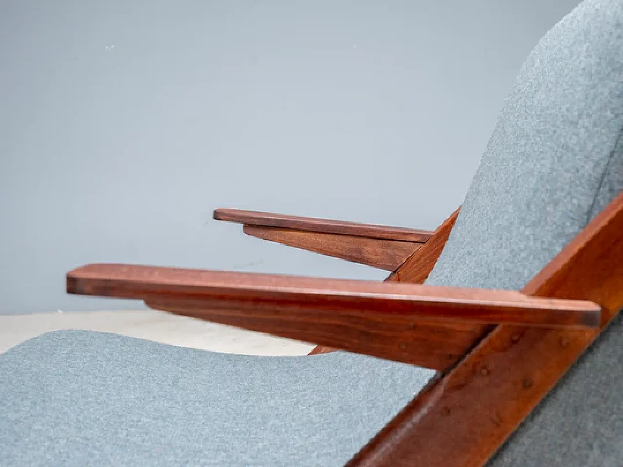 Sedia da salotto moderna di metà secolo, metà '900 4