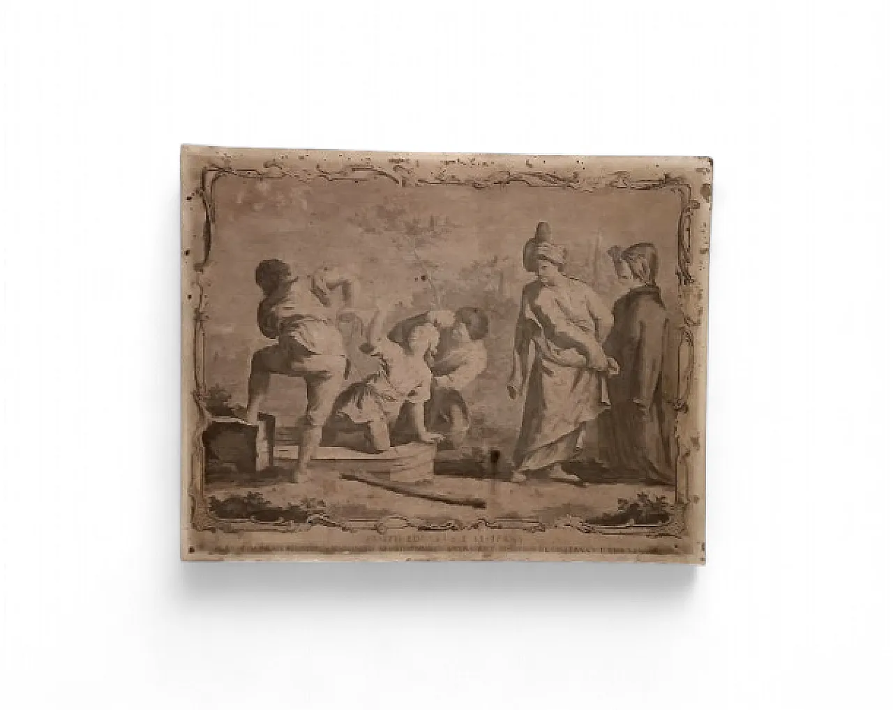 Joseph tirato fuori dal pozzo dai suoi fratelli di G.Volpato, '700 10