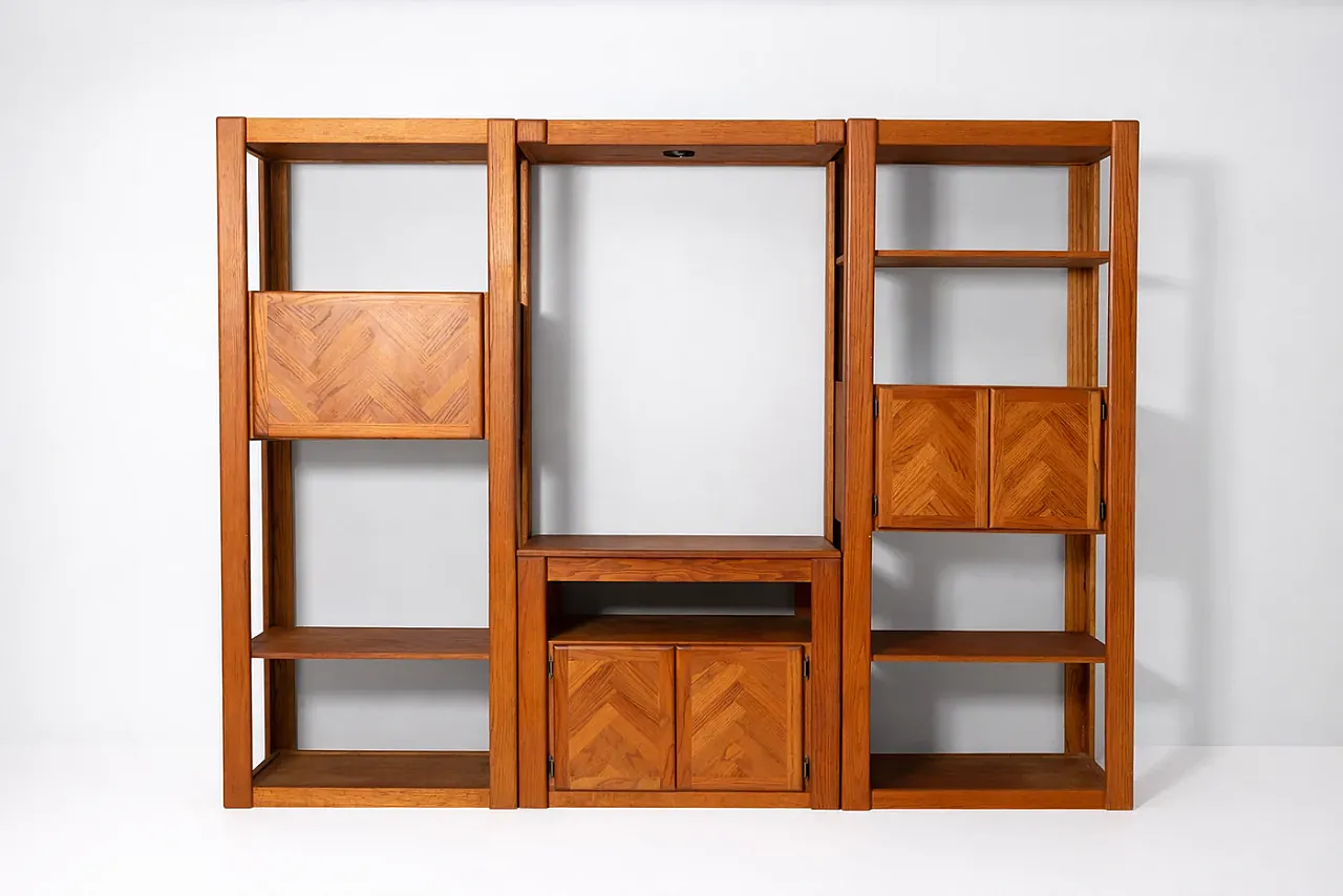 Modular living room wall, 1970s 1