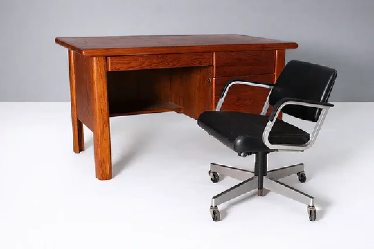 Scrivania con sedia operativa, anni '70 5