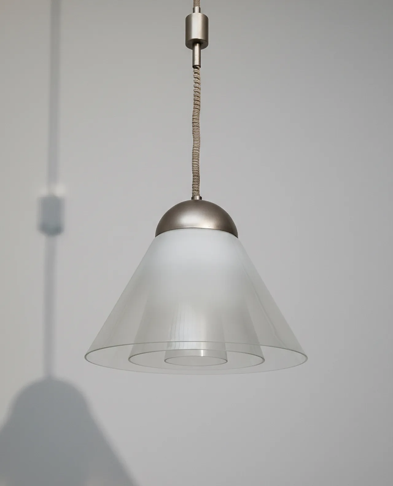 LS189 Murano glass pendant lamp by Carlo Nason for Mazzega  70s 3