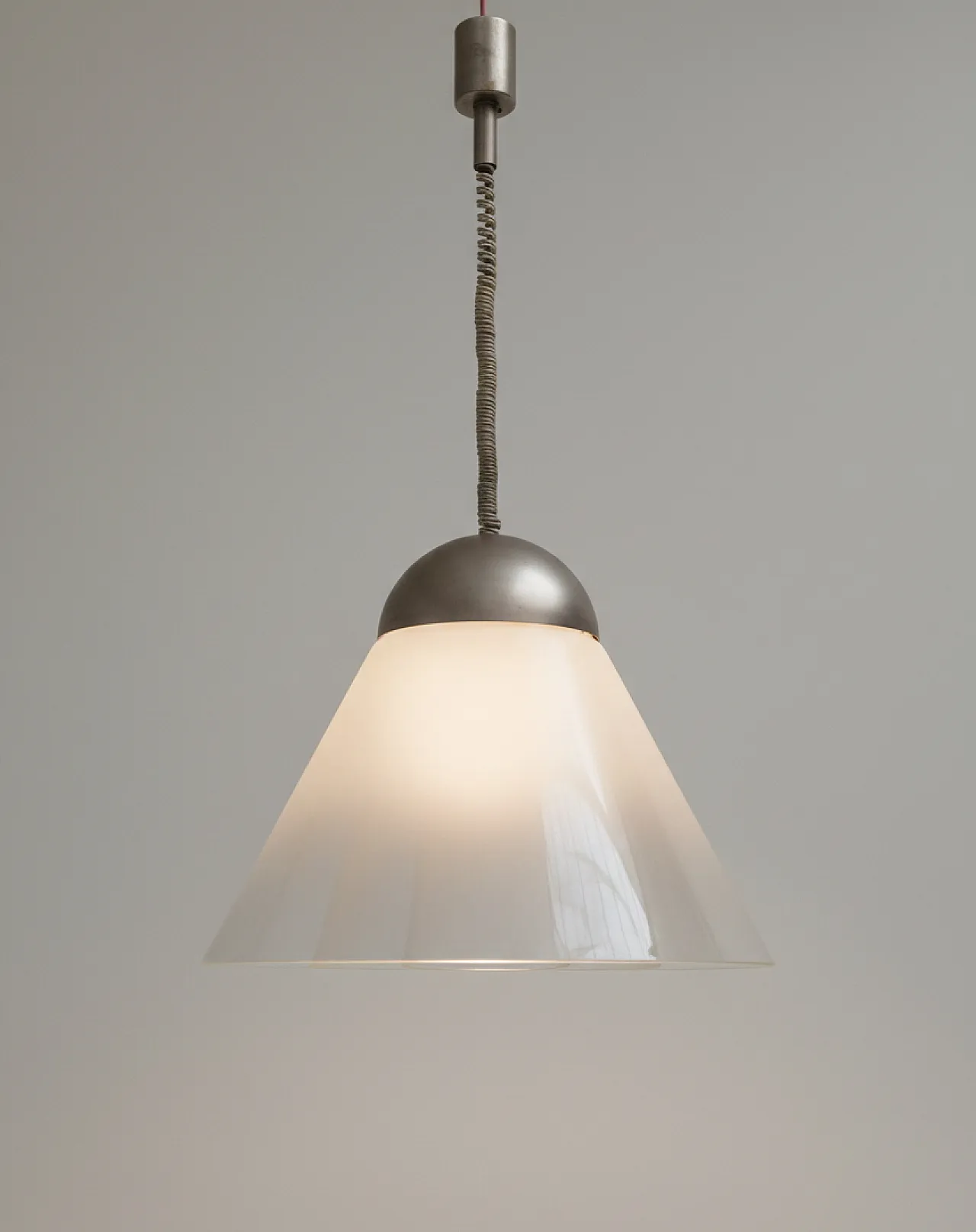 LS189 Murano glass pendant lamp by Carlo Nason for Mazzega  70s 5