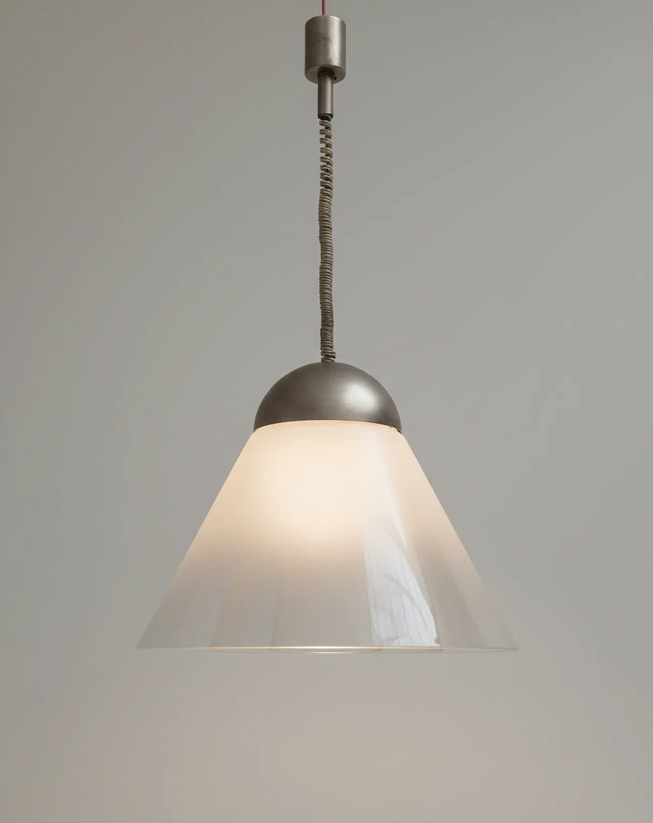 LS189 Murano glass pendant lamp by Carlo Nason for Mazzega  70s 6