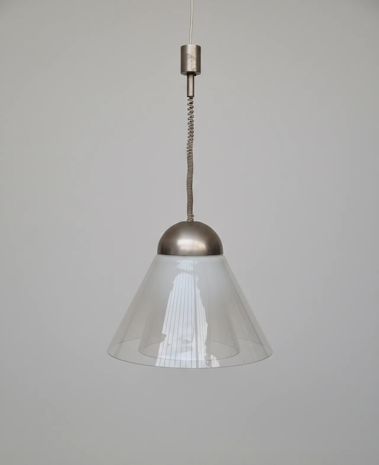LS189 Murano glass pendant lamp by Carlo Nason for Mazzega  70s 8