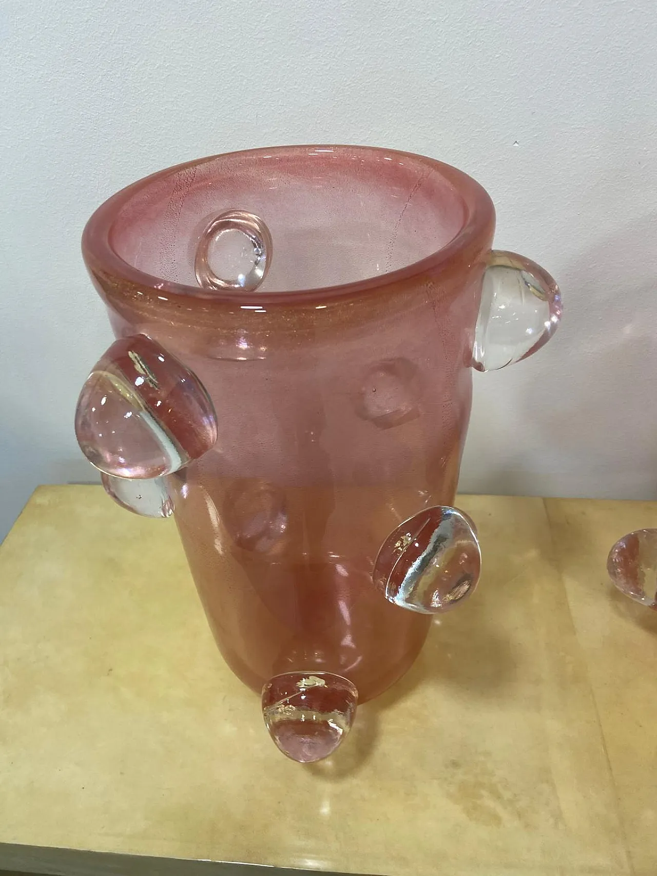 Pair of Murano glass vases by Ferro, 1990s 7