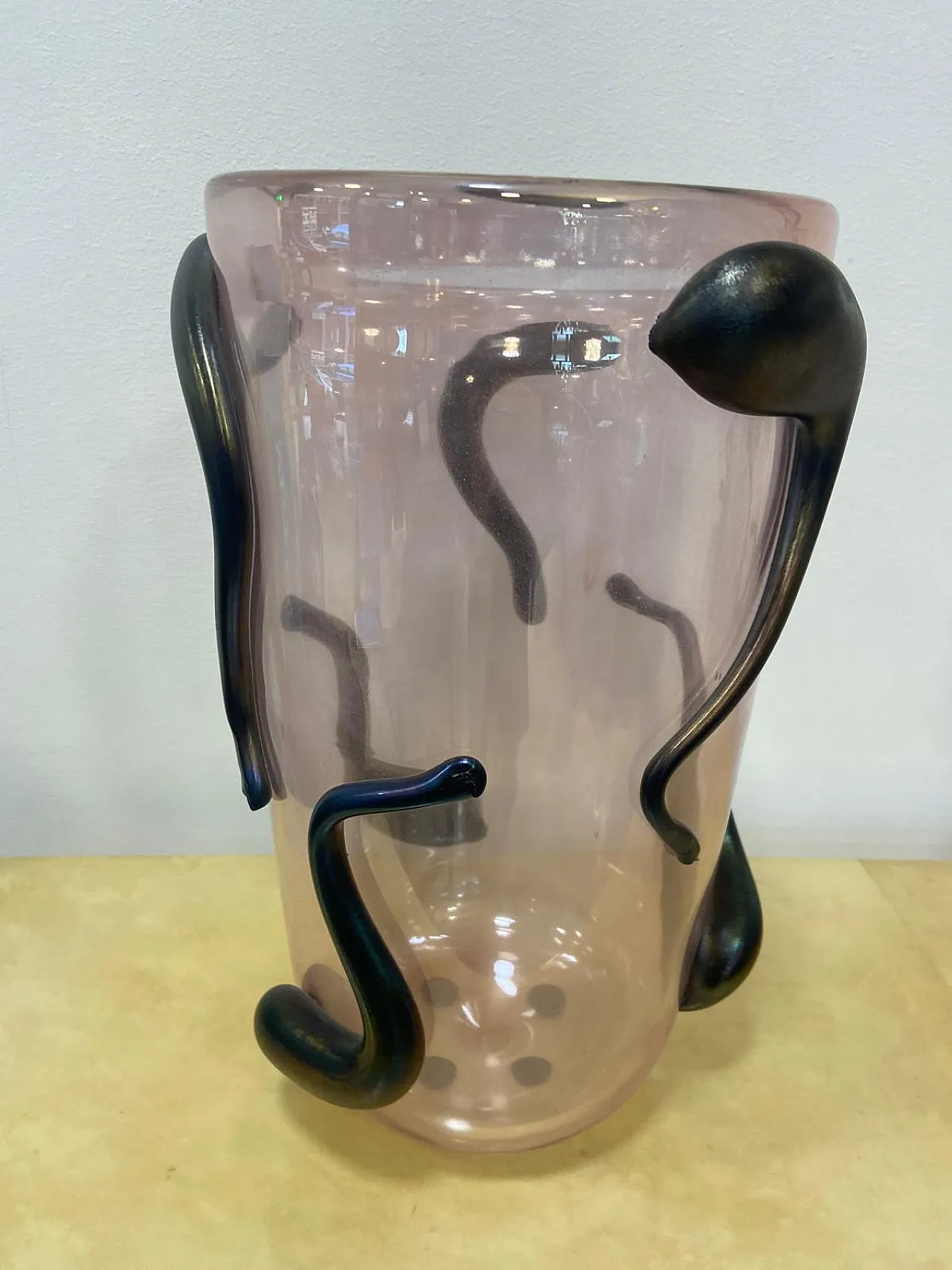 Pair of Murano glass vases by Costantini Murano, 1990s 3