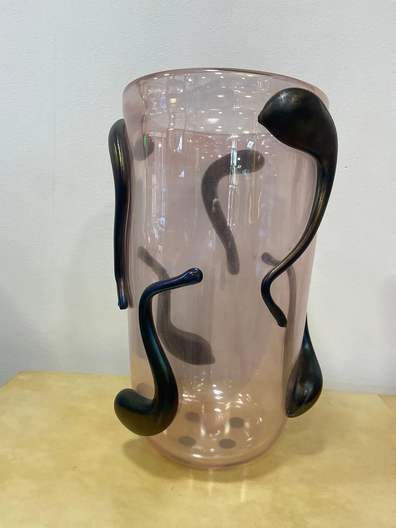 Pair of Murano glass vases by Costantini Murano, 1990s 6