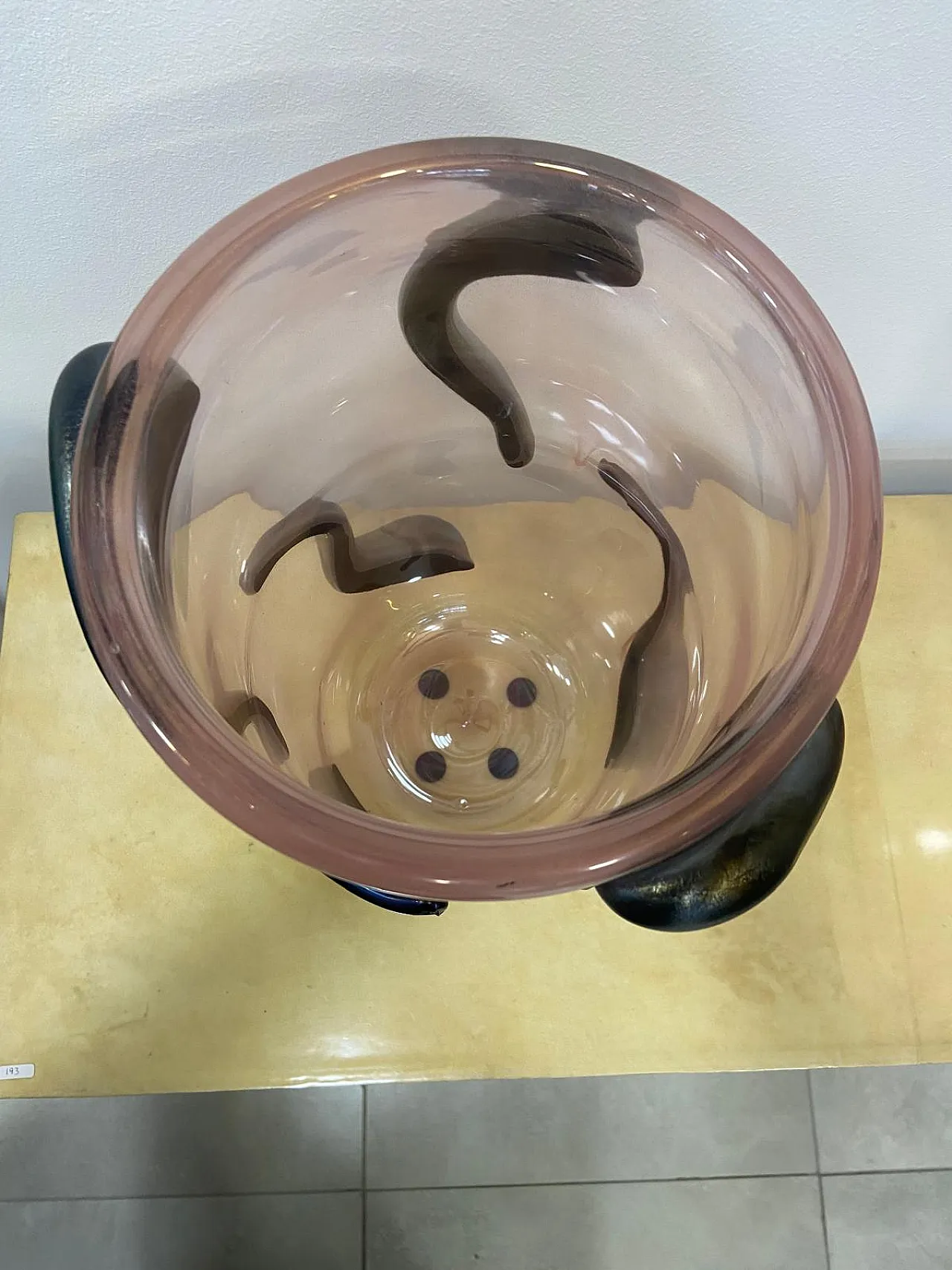 Pair of Murano glass vases by Costantini Murano, 1990s 7