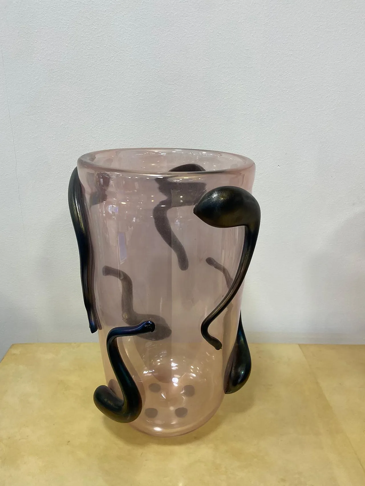 Pair of Murano glass vases by Costantini Murano, 1990s 8