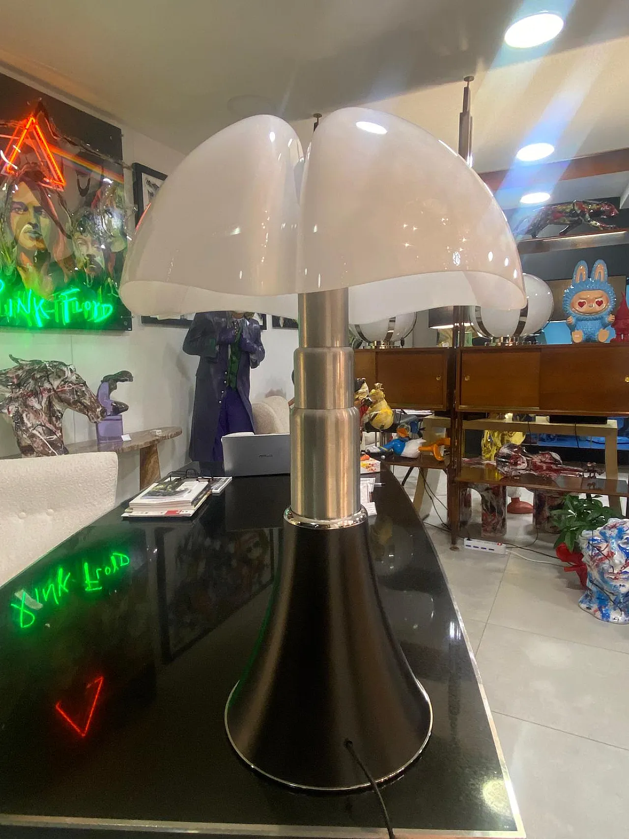 Lampada Pipistrello di Gae Aulenti per Martinelli Luce, anni '90 4