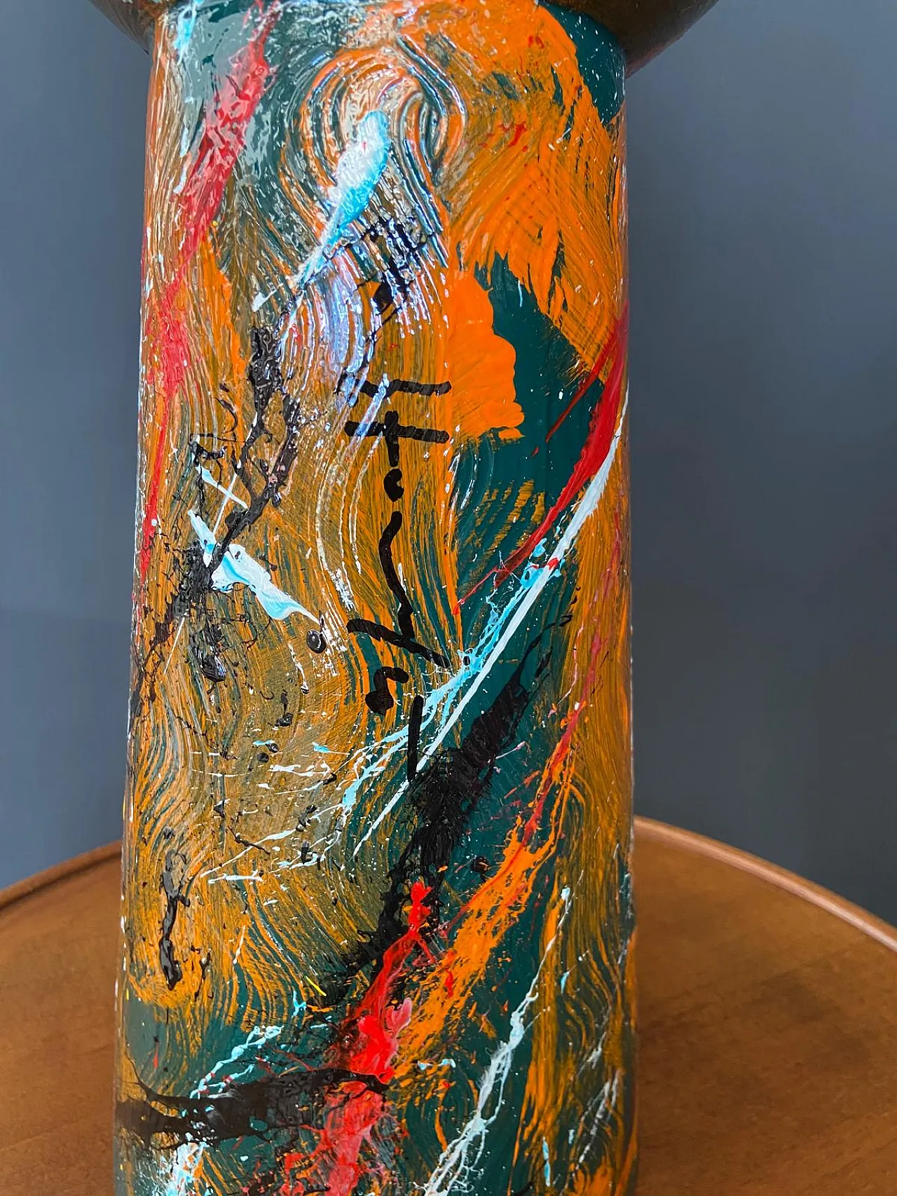 Vaso in metallo di Silvio Formichetti, anni 2000 3