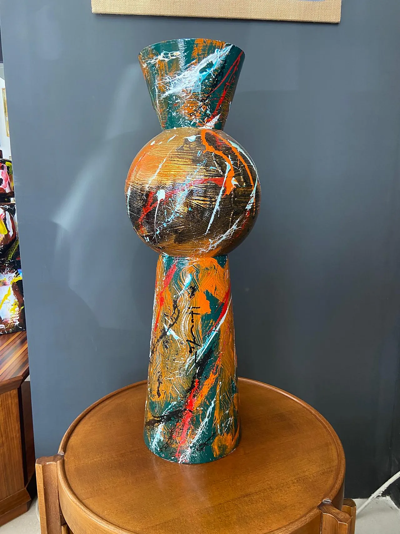 Vaso in metallo di Silvio Formichetti, anni 2000 6