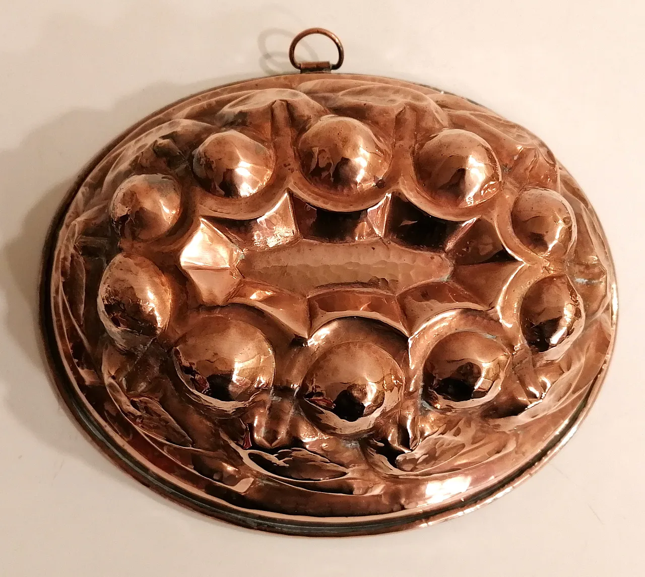 5 cake Copper molds, 1970s 6