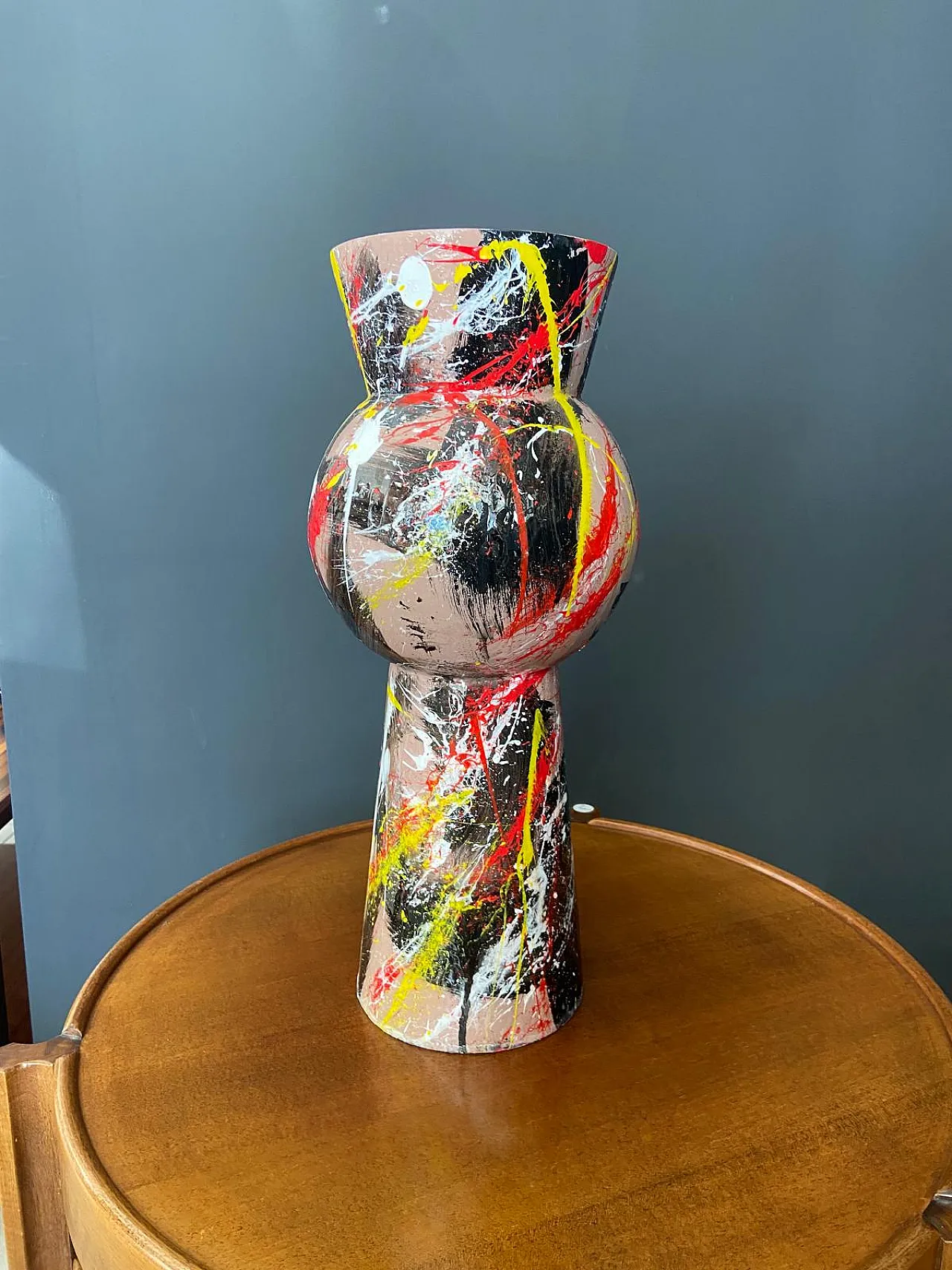 Vaso in metallo di Silvio Formichetti, anni 2000 2