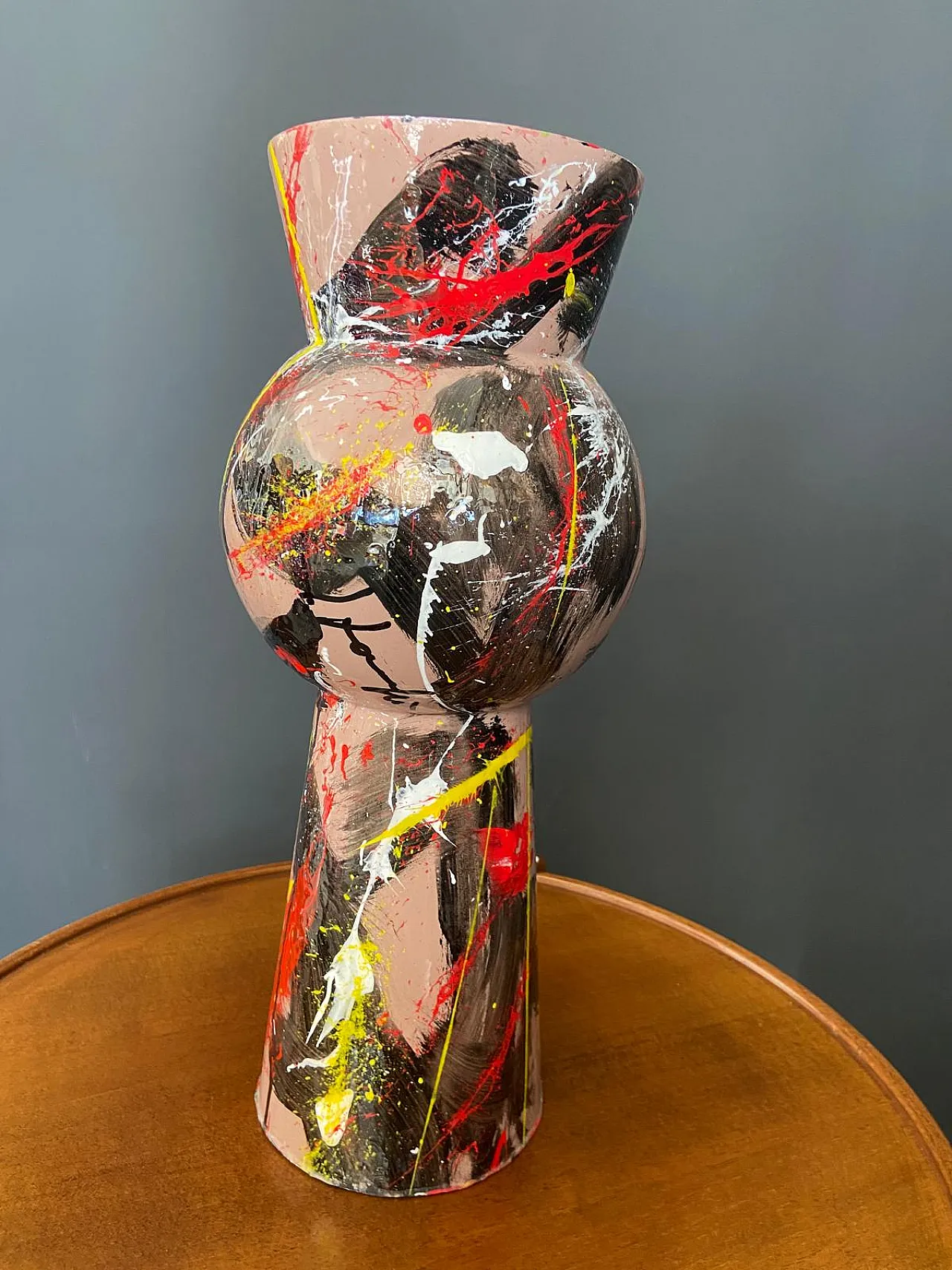 Vaso in metallo di Silvio Formichetti, anni 2000 4