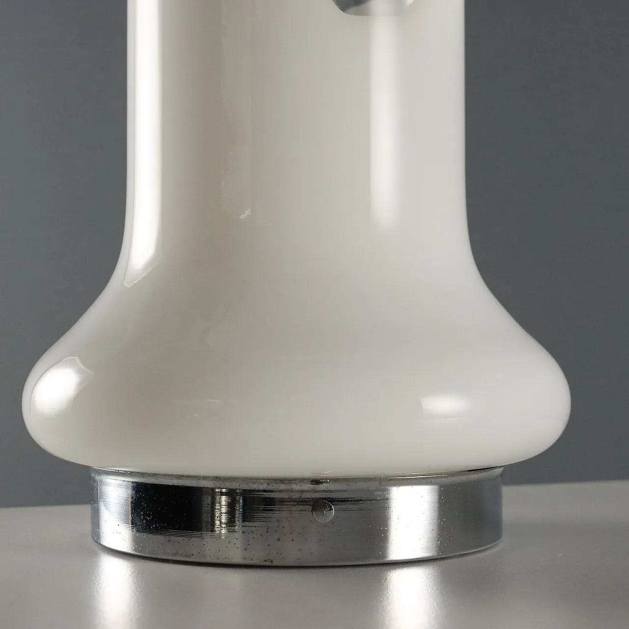 Two-tone Murano glass table lamp, 20th century 6