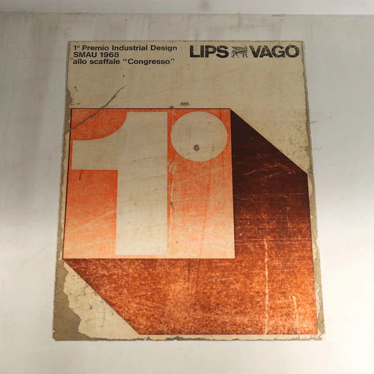 Libreria con ripiani regolabili in metallo smaltato, '900 7