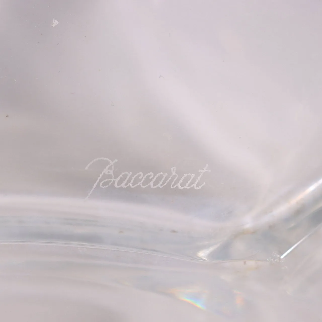 Serpentine vase in Baccarat crystal 8