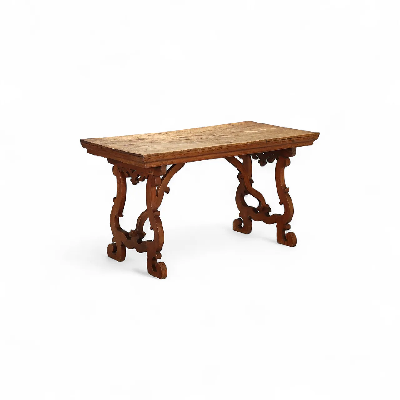 Tavolo fratino in noce, '800 7