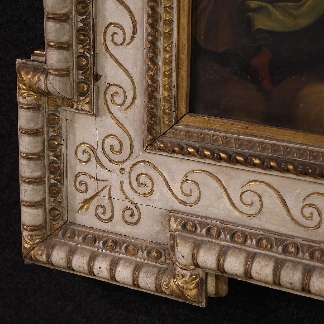 Carro di Aurora, dipinto mitologico ad olio su tela, '800 9