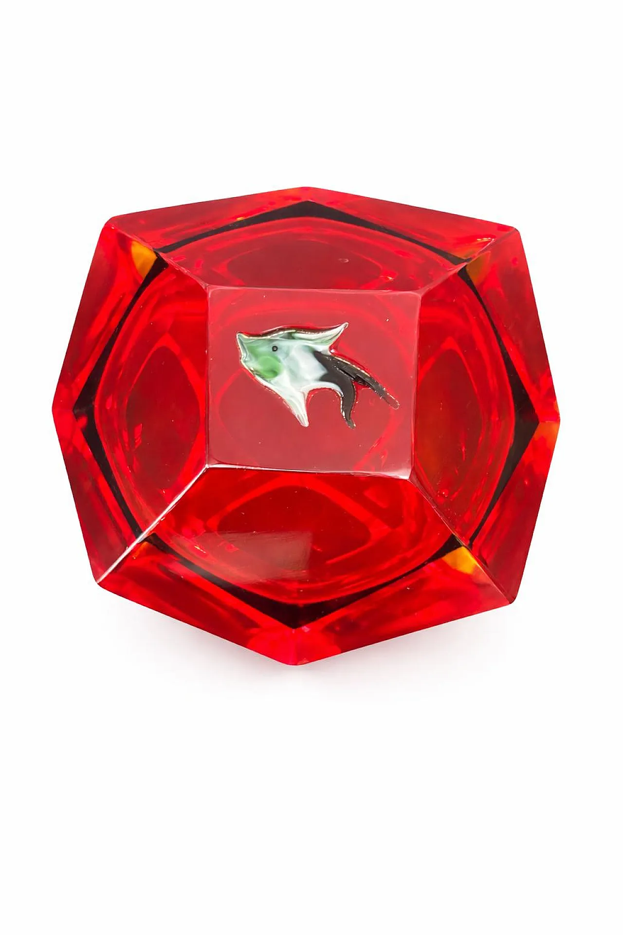 Murano glass pocket emptier, 70s 3